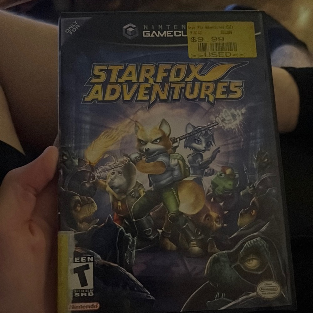 Starfox adventures gamecube